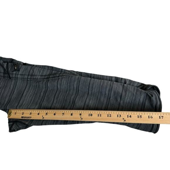 Lululemon Run Top Speed Cropped Leggings Active Pants Women’s Size 6 Gray - Picture 10 of 12